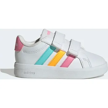 Chlapecké tenisky Dětské tenisky adidas GRAND COURT 3.0 KI6504 bílá 00X, EUR 22