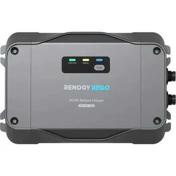 Nabíječka autobaterie Renogy nabíječka baterií REGO 12V/24V 30A DC-DC