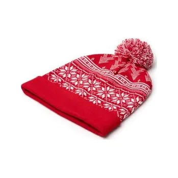 Karnevalový kostým Vánoční čepice Redwin, červená