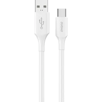 Počítač Kabel Dudao L2sT USB-A - USB-C 6A 1,2 m - bílý