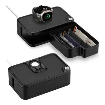 Chytré hodinky Spigen Apple Watch & Band & ETC Organizer S340, black