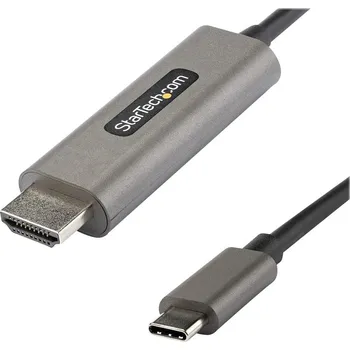 Video kabel StarTech.com 13ft (4m) USB C to HDMI Cable 4K 60Hz with HDR10, Ultra HD USB Type-C to 4K HDMI 2.0b Video Adapter Cable, USB-C to HDMI HDR Monitor/Display Converter, DP 1.4 Alt Mode HBR3 - Thunderbolt 3 Compatible (CDP2HDMM4MH) - kabel adaptéru - HDMI / US