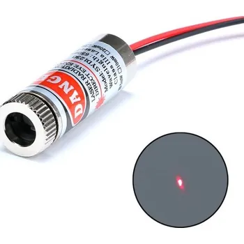 Elektronická stavebnice LaskaKit_cz Laserový modul červený 5V 5mW 650nm, bod