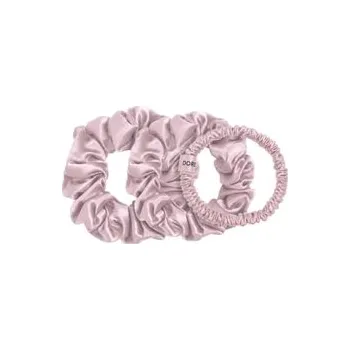 Dore & Rose Scrunchie 1 cm, 2 cm & 3 cm Set Pink Sada pro vlasový styling