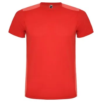 Dámské tričko Dětské sportovní tričko Detroit, červená/světlá červená, Velikost 8