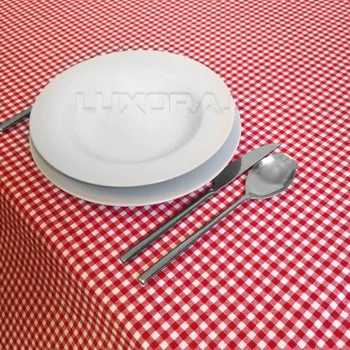 ubrus Ubrus Kanafas červený 0,5cm - ubrus 100 x 140 cm