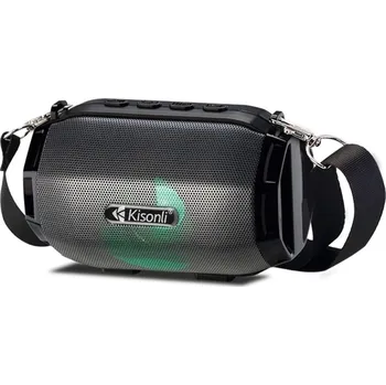 Bluetooth reproduktor Kisonli LED-904 šedý