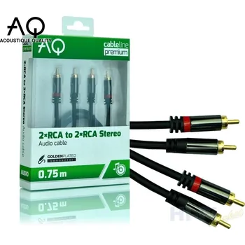 Audio kabel ACOUSTIQUE QUALITY Premium RCA150 (1,5m)