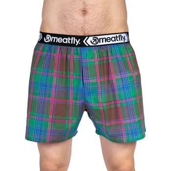 Trenýrky Meatfly pánské boxerky Gigi Double Pack Pink / Green | Růžová | Velikost S