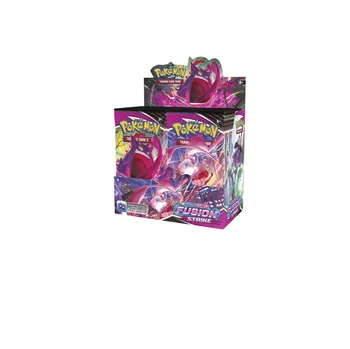 Společenská hra Pokémon Sword & Shield TCG: Fusion Strike Booster Box Bouchnutý roh