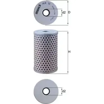 Hydraulický filtr KNECHT Hydraulický filtr řízení KNC HX 15