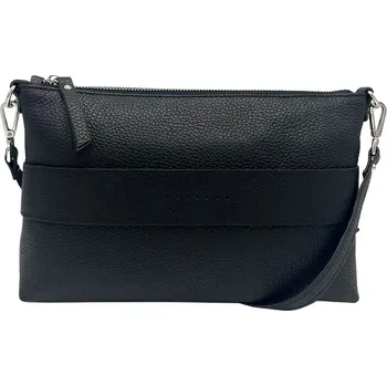 Kabelka Kožená kabelka Mary dolaro Barva: Černá