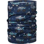 Funkční nákrčník/multifunkční šátek modrá/zelená Dráče