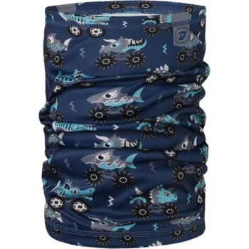 Čepice Funkční nákrčník/multifunkční šátek modrá/zelená Dráče