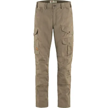 Pánské kalhoty kalhoty pánské FJÄLLRÄVEN Barents Pro Trousers M Suede Brown - 56