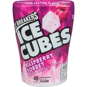 Cukrovinka Ice Breakers Raspberry Sorbet 92g
