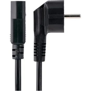 Napájecí kabel StarTech.com 3m (10ft) Computer Power Cord, 18AWG, EU Schuko to C13 Power Cord, 10A 250V, Black Replacement AC Cord, TV/Monitor Power Cable, Schuko CEE 7/7 to IEC 60320 C13 Power Cord - PC Power Supply Cable (713E-3M-POWER-CORD) - elektrický kabel - power