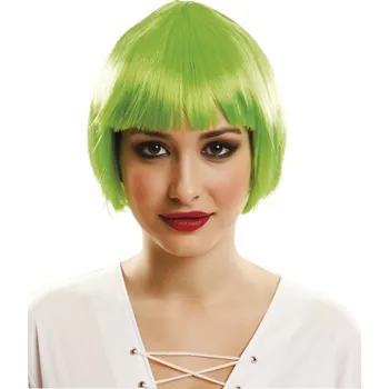 Karnevalová paruka Paruka Mikádo zelená VI02513x