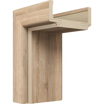 Zárubeň Multi-Form II Sp. z o.o. Zárubeň obložková dub bělený fólie, 90P, pro ostění 140-160mm
