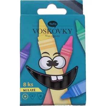 Voskovky kulaté 8 ks