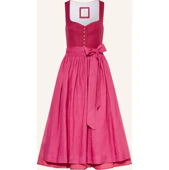 Johann & Johanna Dámský Dirndl, fuchsiová / růžová, 42