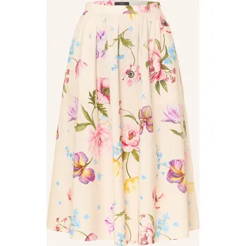 Dámská sukně Oui Dámská Sukně, krémová / fialová / světle červená, 44
