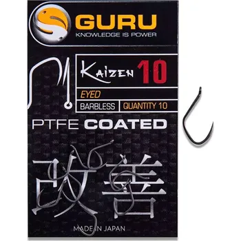 Rybářský háček Guru Tackle Háček Kaizen Eyed Hook Barbless 14