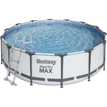 Bazén Bestway 256418 Bazén STEEL PRO MAX 366 x 100 cm se schůdky