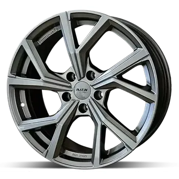 Alu kolo Platin P115 Satin Silver 7,5x18 (5x114,3 ET51) 67,1 + od 2 kusů DOPRAVA ZDARMA!