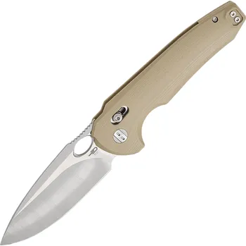 kapesní nůž Bestech NOCTAR 14C28N Satin finish with khaki G10 handle BG66C