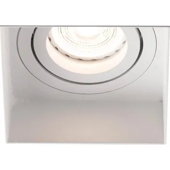 Bodové svítidlo HYDE SQ zapuštěné hranaté nastavitelné stropní svítidlo bezrámečkové, bílá - FARO