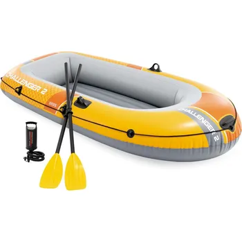 Člun Intex 66312 Nafukovací člun Challenger 2 Set - 236 x 114 x 41 cm