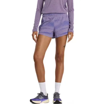 Dámské kraťasy New Balance RC Printed Short 3" Wm WB6177WSAA5 - candied violet S