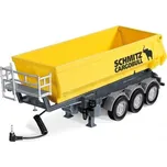 SIKU Control 6734 - 3-nápravový sklápěcí návěs žlutý