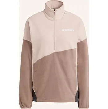 Dámské oblečení Adidas Terrex Dámská Fleecová Mikina Multi Climawarm, béžová...