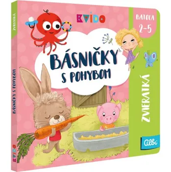 Albi Kvído Básničky s pohybom Zvieratká SK