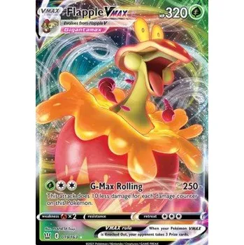 Karetní hra Pokémon BST 019/163 Flapple VMAX - Battle Styles