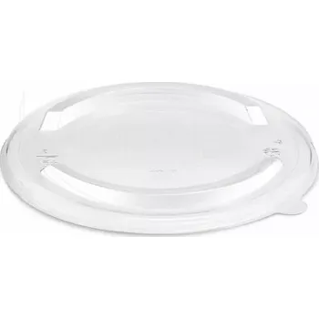Víčko průhledné (rPET) pro papírové misky Ø185 mm [50 ks] (82801)