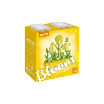 Stavebnice Geomag KOCO klocki kwiaty tulipany 295el 02083 44156 /32