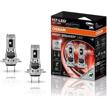 Autožárovka Osram 12V H7 NightBreaker LED SPEED +450%