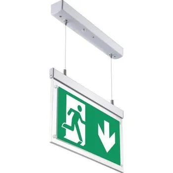 Průmyslové svítidlo Optonica Nouzové LED závěsné svítidlo Emergency Exit Light 4W 3h