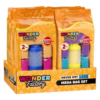 modelína a plastelína Wonder Nevysychající písek a modelína v tašce PDQ TV (1 ks) Barva: modrá