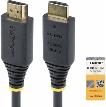 Video kabel StarTech.com 4m (13ft) Premium Certified High Speed HDMI Cable, 4K60Hz - kabel HDMI s ethernetem - 4 m