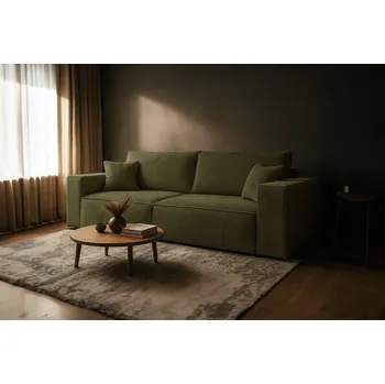 Pohovka Pohovka FIERRO - olivová - manšestr - LINCOLN 37