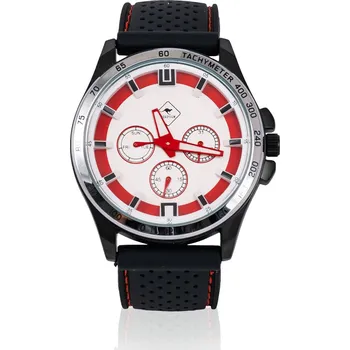 Hodinky Pánské náramkové hodinky Roadsign R14017, červený ciferník 778462