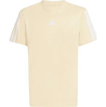 Chlapecké tričko Dětské Tričko s krátkým rukávem ADIDAS J 3S TEE 160 KD8552 – Béžová 164