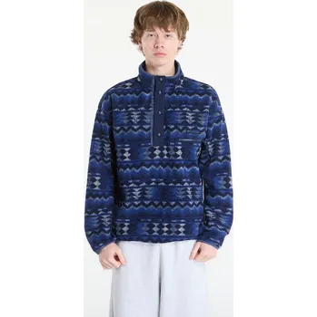 Pánské oblečení Mikina Columbia Helvetia™ Half Snap Fleece With Print Mountain Blue/ Retrotree XL