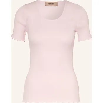 Dámské tričko Mos Mosh Dámské Tričko Mmelaine S Hedvábím, světle růžová, 36