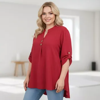 Dámská tunika Dámská tunika Týna barva červená L1779