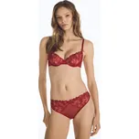 Reserved - Tanga s výšivkou - červená - 771HQ-33X - 771HQ-33X-S